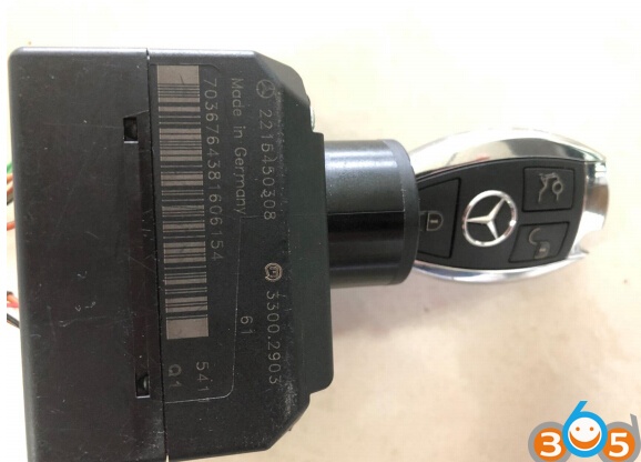 
			How to Write Mercedes Original Key with CGDI MB by IR		