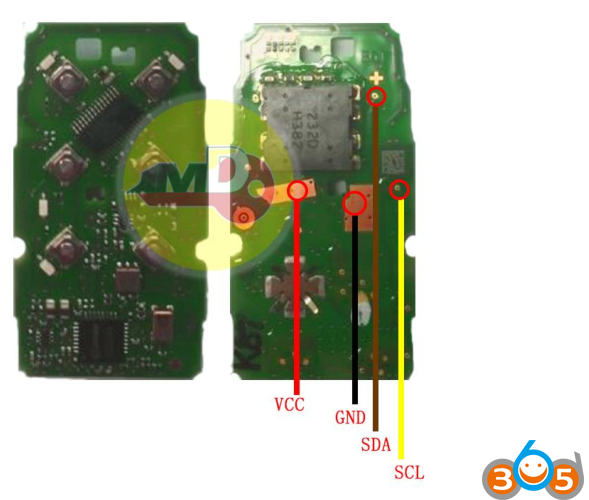 
			JMD Handy Baby 2 Remote Key Renew Wiring Diagram		