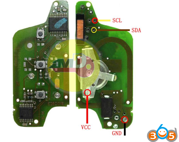 
			JMD Handy Baby 2 Remote Key Renew Wiring Diagram		