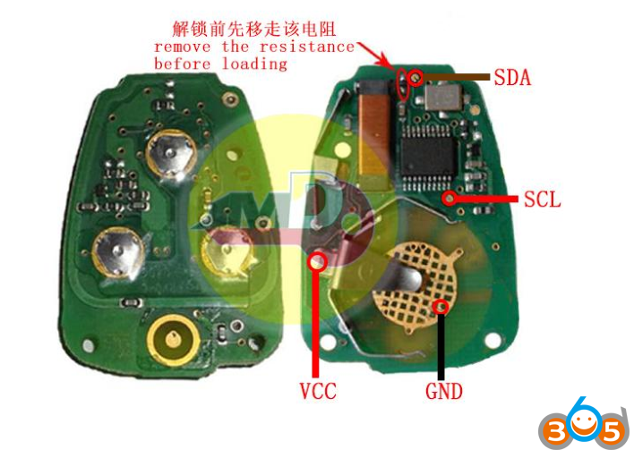 
			JMD Handy Baby 2 Remote Key Renew Wiring Diagram		