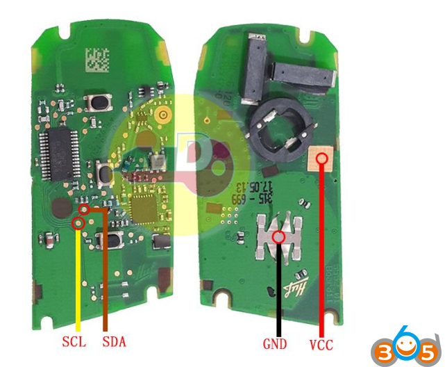 
			JMD Handy Baby 2 Remote Key Renew Wiring Diagram		