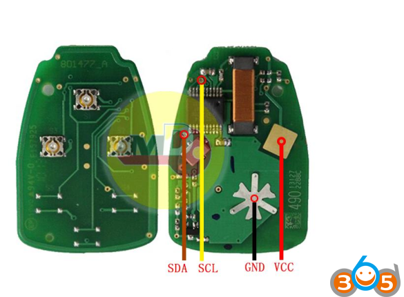 
			JMD Handy Baby 2 Remote Key Renew Wiring Diagram		