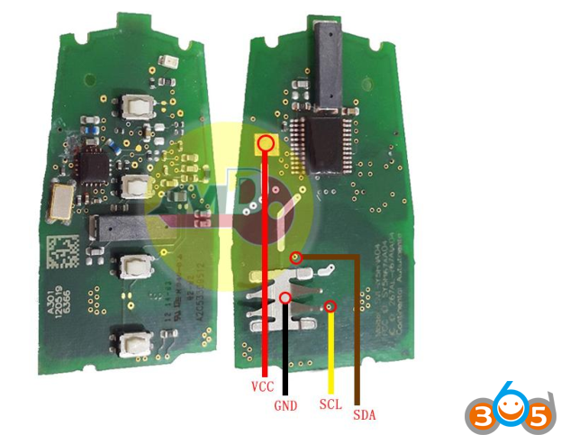 
			JMD Handy Baby 2 Remote Key Renew Wiring Diagram		