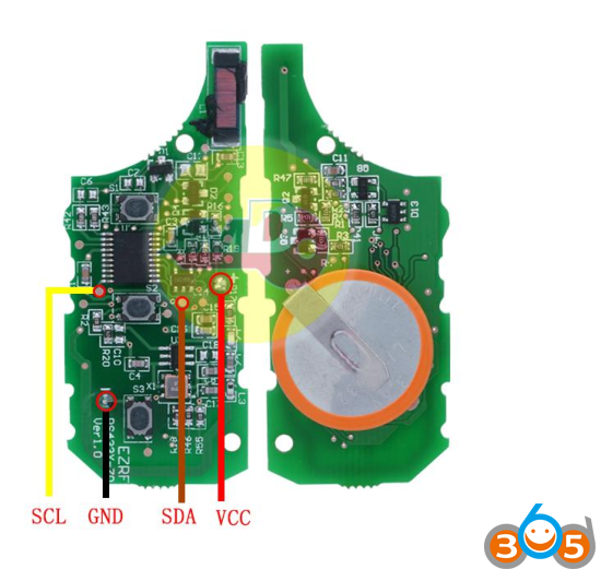 
			JMD Handy Baby 2 Remote Key Renew Wiring Diagram		