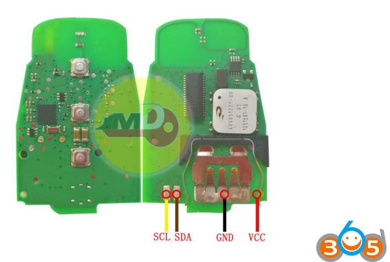 
			JMD Handy Baby 2 Remote Key Renew Wiring Diagram		