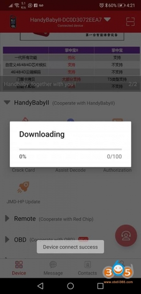 
			JMD Handy Baby II Key Copy Software Update to V2.34		