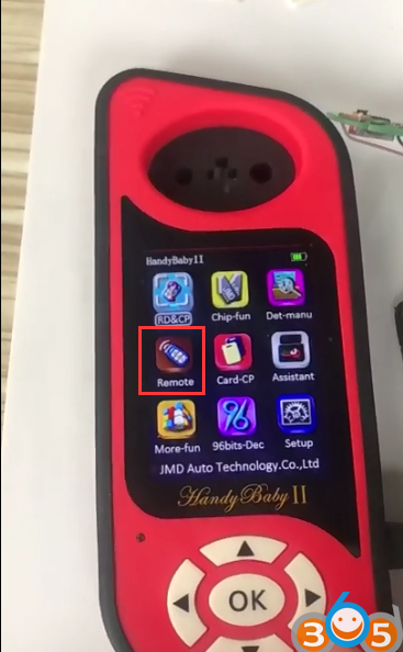 
			JMD Handy Baby II Unlock BMW PCF7945 Smart Key		