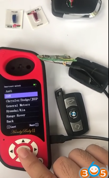 
			JMD Handy Baby II Unlock BMW PCF7945 Smart Key		