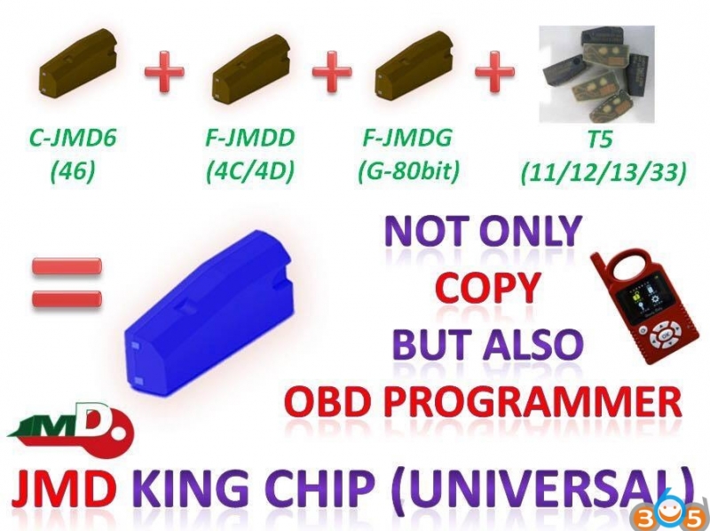 
			JMD Handy Baby Red Super Chip vs. Blue King Chip		
