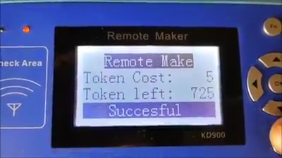 
			KD900 Remote Maker program key for VW Golf 2012		