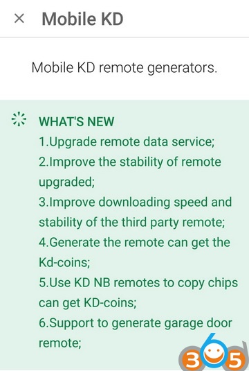 
			Keydiy  KD-X2 Mini KD Software Update to V5.0.1		
