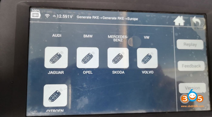 
			Lonsdor K518 KH100 Remote Smart Key List		