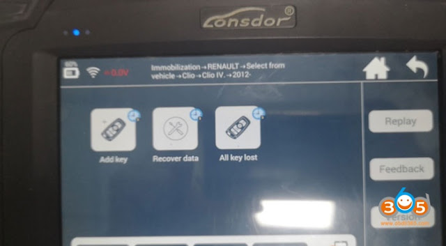 
			Lonsdor K518 Read Renault Clio 4 Pin and Program All Keys Lost Success		