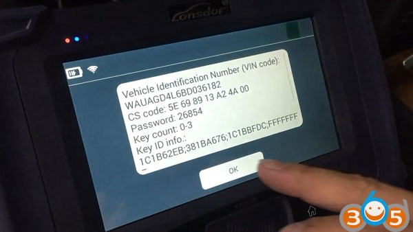 
			Lonsdor K518ISE Read Audi Q7 PIN and Program Smart Key by OBD		