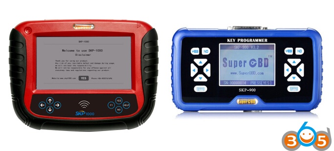 
			Lonsdor SKP1000 tablet vs. SuperOBD SKP900 Key Programmer		