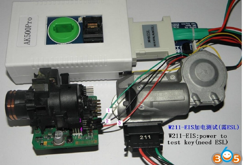 
			Mercedes EIS 908, 912, 9S12  series Wiring Connection		