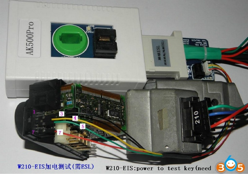 
			Mercedes EIS 908, 912, 9S12  series Wiring Connection		