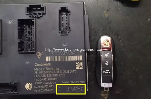 
			New Porsche Parra Meira, Cayenne Key Programming		