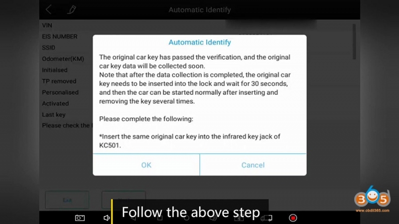 
			OBD add Mercedes Benz Infrared Key by Xtool KC501 + X100 Pad3		