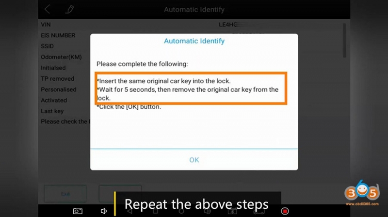 
			OBD add Mercedes Benz Infrared Key by Xtool KC501 + X100 Pad3		