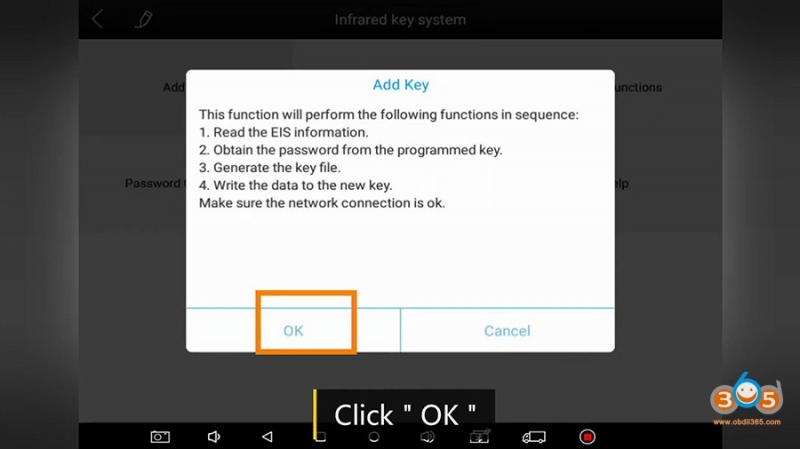 
			OBD add Mercedes Benz Infrared Key by Xtool KC501 + X100 Pad3		