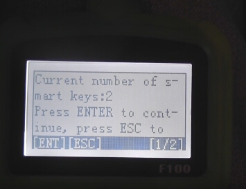 
			OBDSTAR F100 F-100 program key lost for Mazda 6 2013		