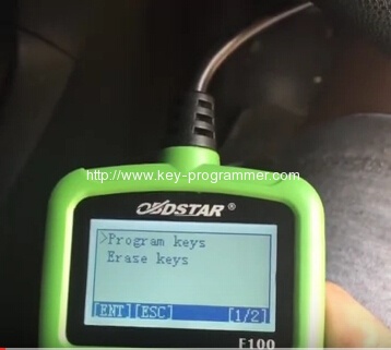 
			OBDSTAR F100 Program Key for Ford Fiesta 2013		