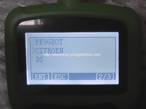 
			OBDSTAR F108 Program Key for Citroen C5 2011		