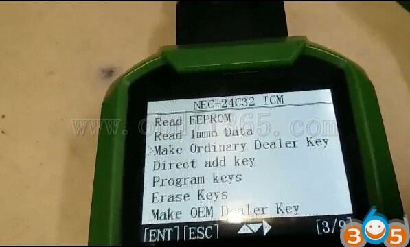 
			OBDSTAR H110 Program VW Polo 2013 IMMO4 NEC24C32 Dealer Key by OBD		