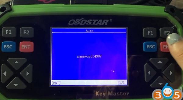 
			OBDSTAR Key Master read Cadillac ATS 2016 BCM Pin Code		