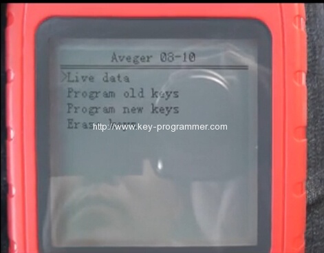 
			OBDSTAR X100 Pro program Dodge Avenger 08 all keys lost		