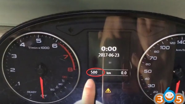 
			OBDSTAR X300 DP Change Audi A3 2016 MQB System Mileage		