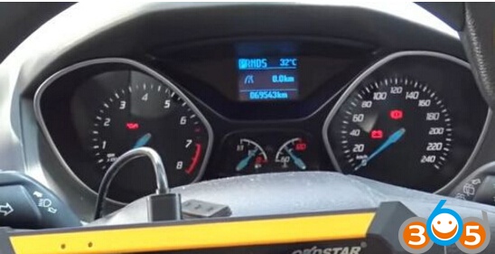 
			OBDSTAR X300 DP Change Mileage on Ford Focus 2012		