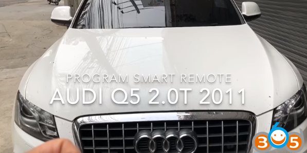 
			OBDSTAR X300 DP Program Audi Q5 2011 Smart Remote Key by OBD		