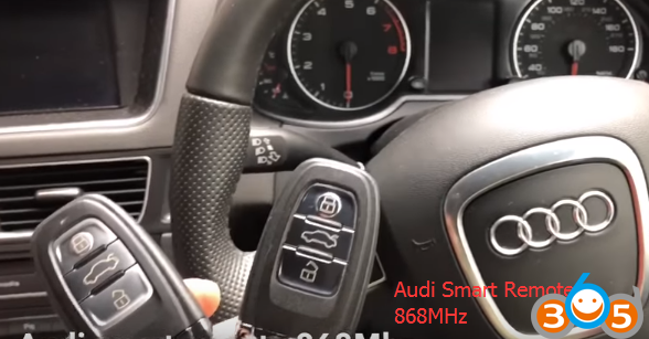 
			OBDSTAR X300 DP Program Audi Q5 2011 Smart Remote Key by OBD		