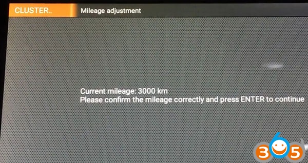 
			OBDSTAR X300 DP Reset Mileage on Peugeot 2004 BSI HC05		