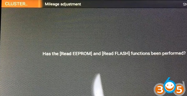 
			OBDSTAR X300 DP Reset Mileage on Peugeot 2004 BSI HC05		