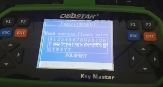 
			OBDSTAR X300 Pro3 Read VW Polo PIN Code via EEPROM Adapter		