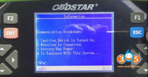 
			OBDSTAR X300 Pro3  Works Good on Asian Models Nissan Toyota etc		