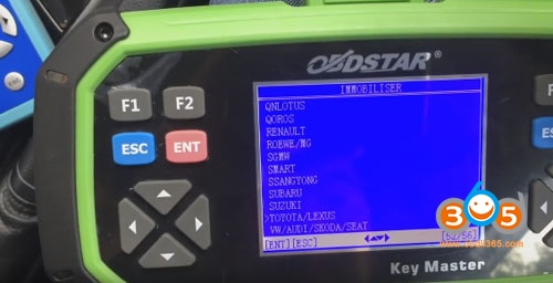 
			OBDSTAR X300 Pro3  Works Good on Asian Models Nissan Toyota etc		