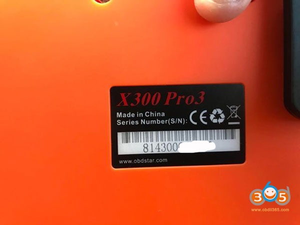 
			OBDSTAR X300 SD Card Blank No App Cannot Turn on Machine?		