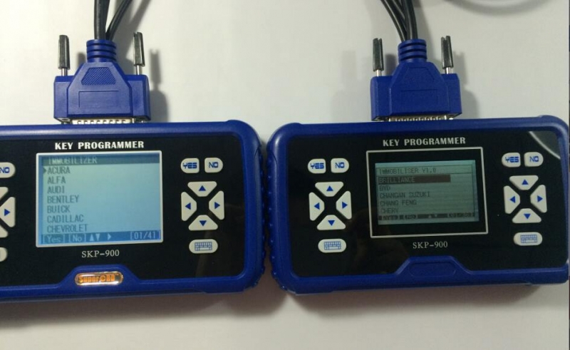 
			Original SuperOBD SKP900 vs. clone SKP900 key programmer		