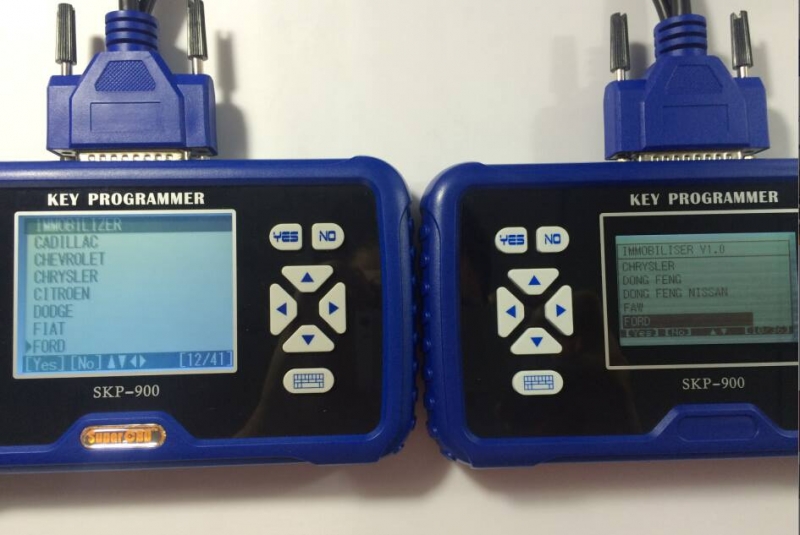 
			Original SuperOBD SKP900 vs. clone SKP900 key programmer		