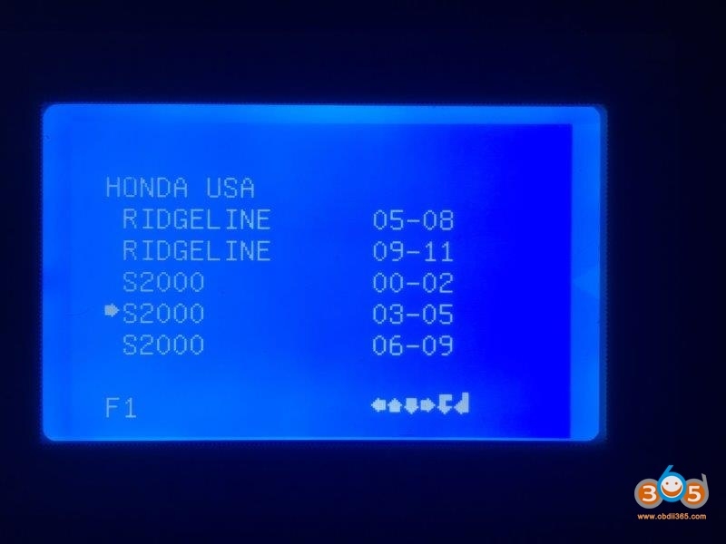 
			Program 2004 Honda S2000 Key with CK100 Key Programmer		