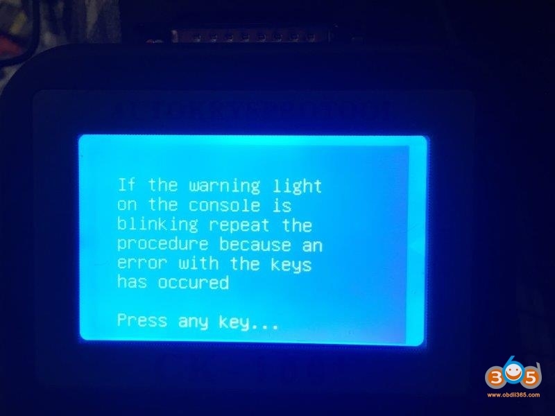 
			Program 2004 Honda S2000 Key with CK100 Key Programmer		