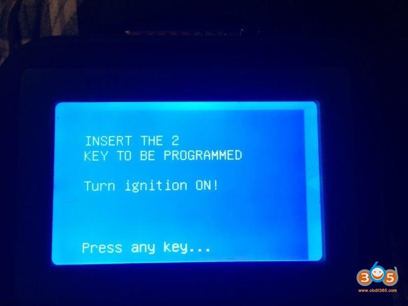 
			Program 2004 Honda S2000 Key with CK100 Key Programmer		