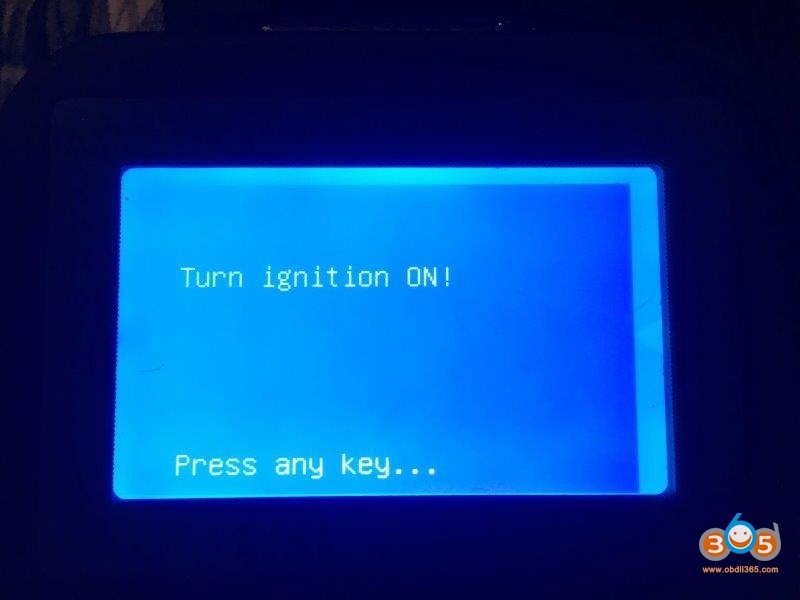 
			Program 2004 Honda S2000 Key with CK100 Key Programmer		