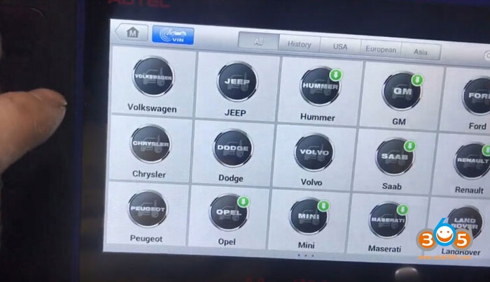 
			Program 2008 Jetta Megamos ID48 Key with Autel IM508		