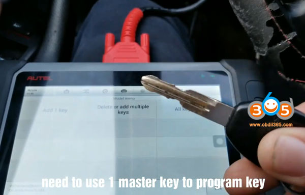 
			Program Acura 04-14 All Keys Lost with Autel MaxiCOM MK808		