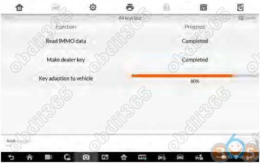 
			Program Audi Q5 2015-2017 All Keys Lost by Auro OtoSys IM600		